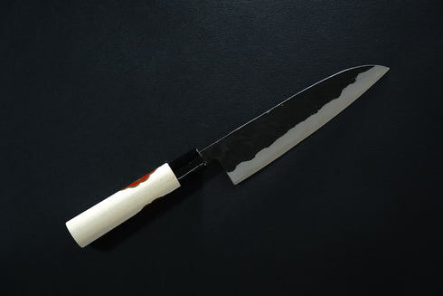 NAKAMURA HAMONO O-BOCHO (SANTOKU) 180 BLACK FORGED AOGAMI NO. 1 KUROUCHI