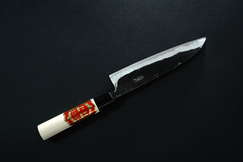 NAKAMURA HAMONO O-BOCHO (SANTOKU) 180 BLACK FORGED AOGAMI NO. 1 KUROUCHI