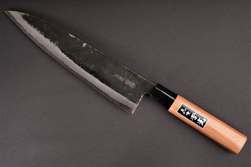 YOSHIMITSU HAMONO SUPER AOGAMI CRNO KOVANI GYUTO 210