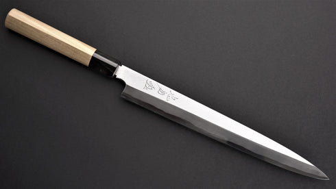 TADAFUSA BLUE LINE AOGAMI NO.2 SS CLAD KATAHA YANAGIBA 270 / JEDNOSTRANO OŠTRENA
