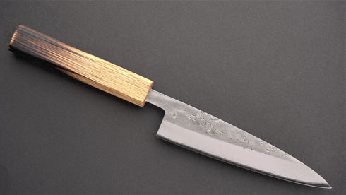 TADAFUSA GETSUMEN BLUE NO.2 SS CLAD NASHIJI PETTY 135